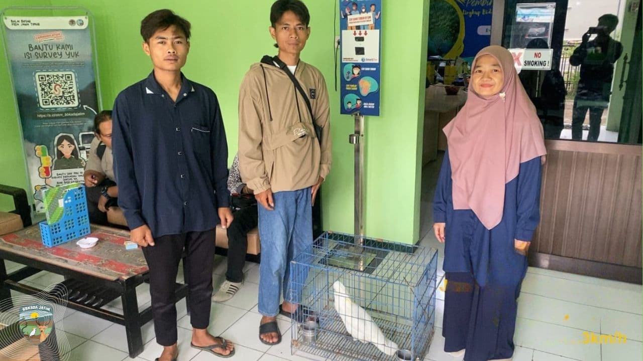 Saat Iman Bertemu Konservasi, Pesantren di Ngawi Serahkan Burung Dilindungi kepada BBKSDA Jatim