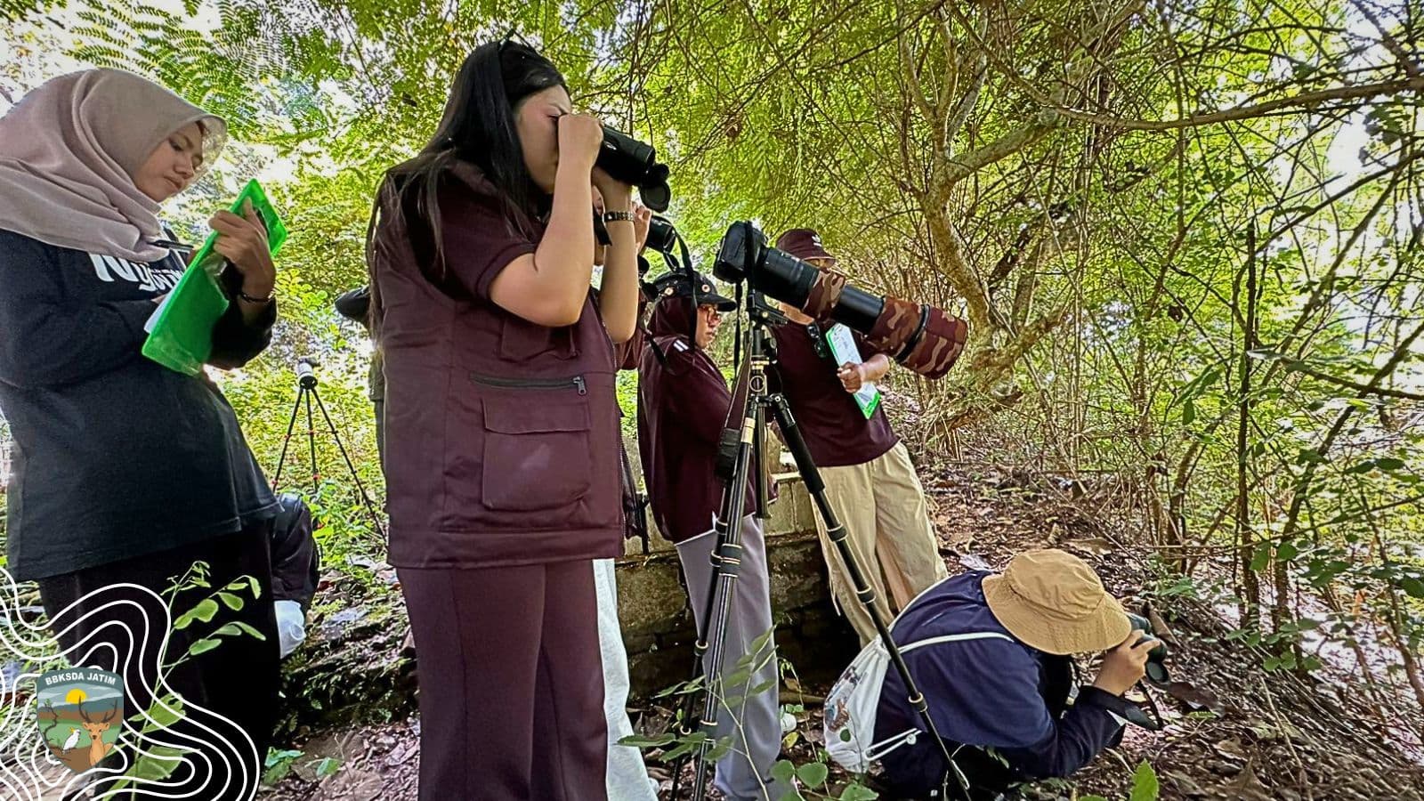 TGX Bird Walk, Dari Sketsa hingga Identifikasi, Jejak Burung Dicatat di Trenggalek