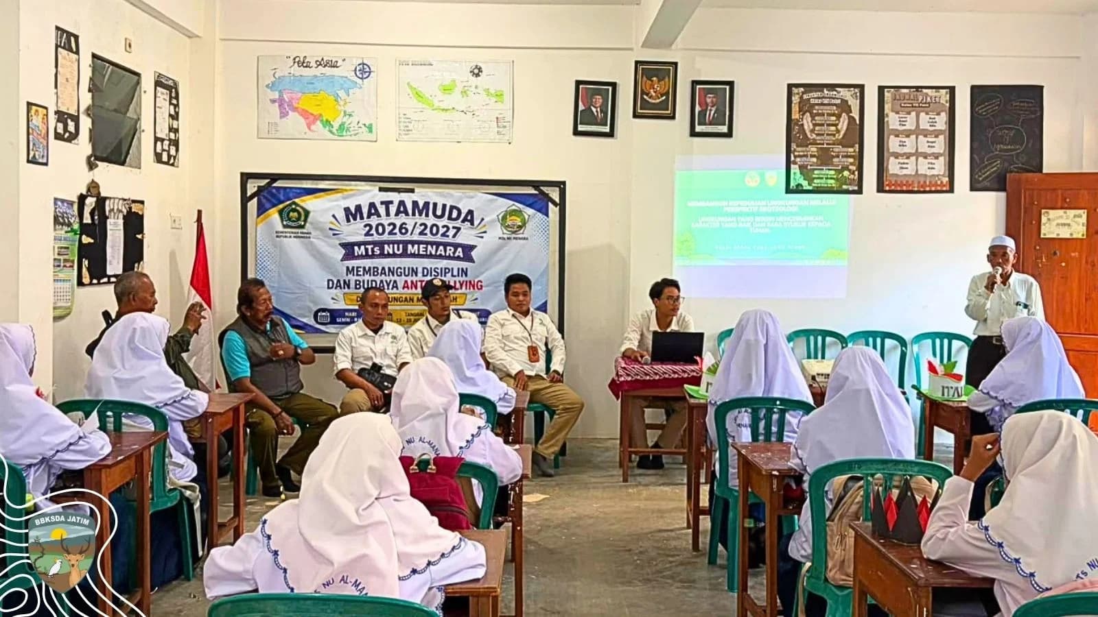 Ekoteologi Hadir di MTs. NU Menara Pulau Bawean, Menumbuhkan Generasi Penjaga Keanekaragaman Hayati