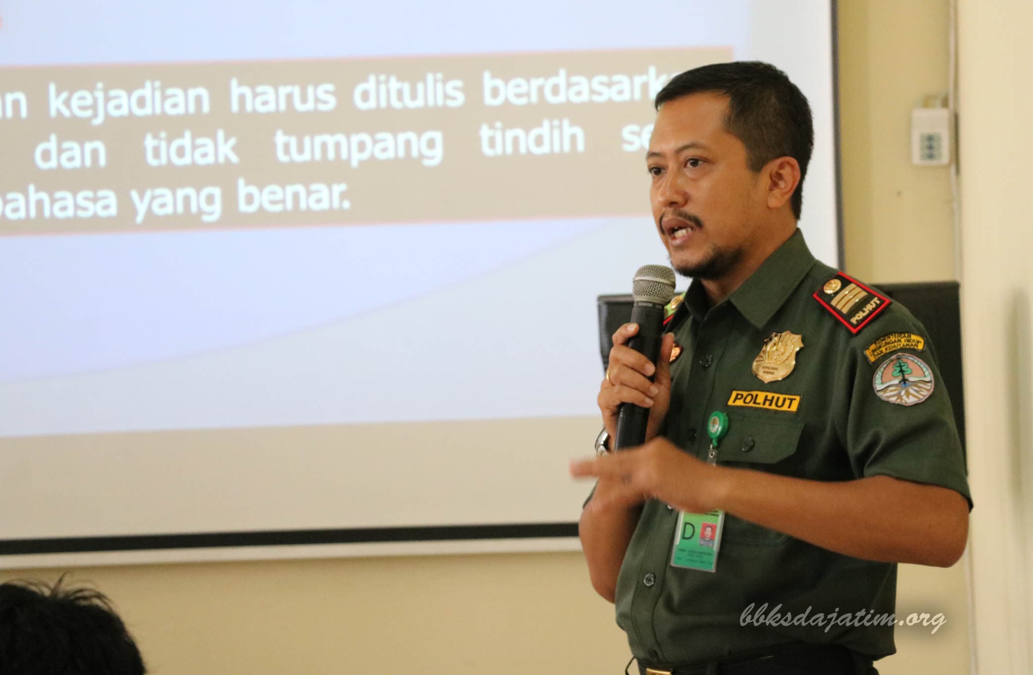Pembinaan Polisi Kehutanan Lingkup Balai Besar KSDA Jawa Timur