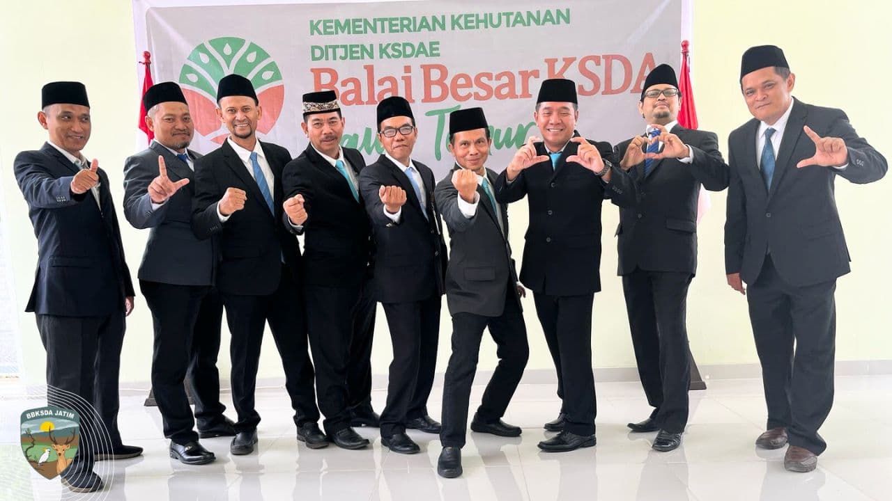 Estafet Penjaga Alam, Nur Patria Kurniawan Kembali Nahkodai BBKSDA Jatim - Thumbnail 1