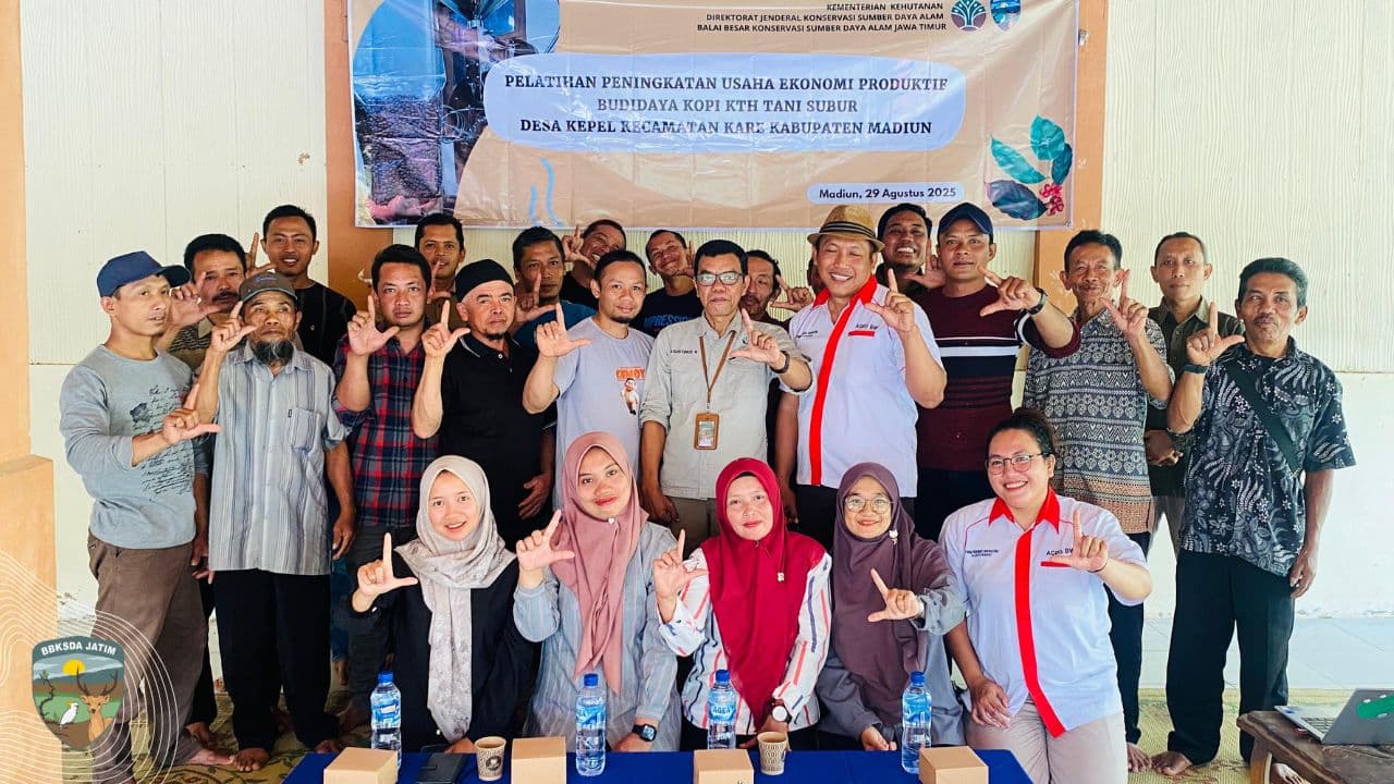 Aroma Kopi menyatu dengan Ekonomi dan Kelestarian Alam di Hutan Madiun