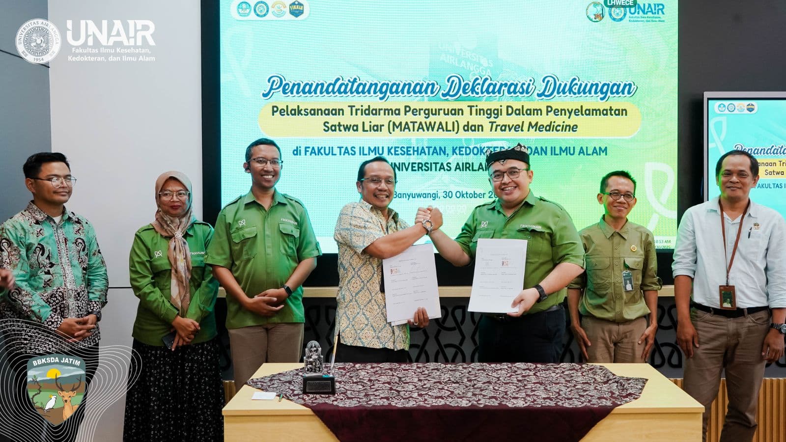 Deklarasi Dukungan Penyelematan Satwa Liar MATAWALI