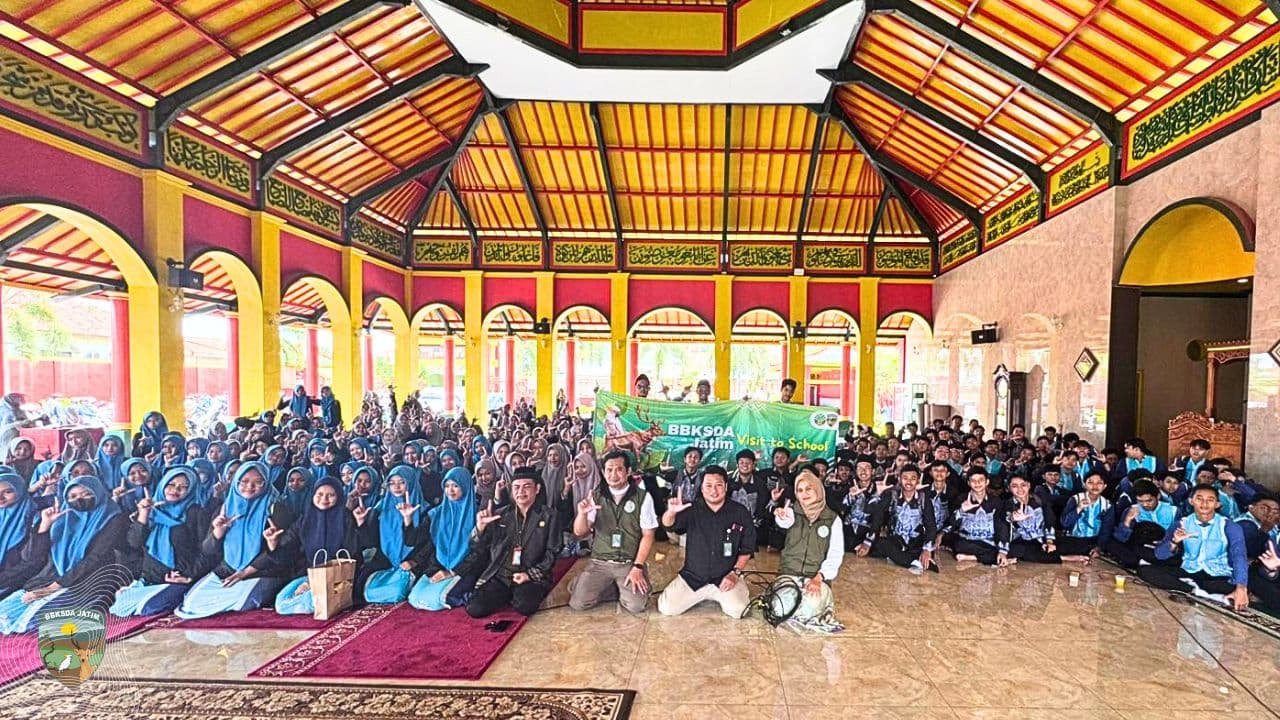Dari Banyuwangi, BBKSDA Jatim Ajak 720 Pelajar Menjadi Penjaga Bumi