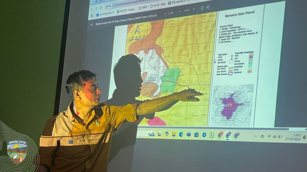 Smart Patrol Balai Besar KSDA Jatim Diperkuat untuk Hadapi Ancaman Nyata
