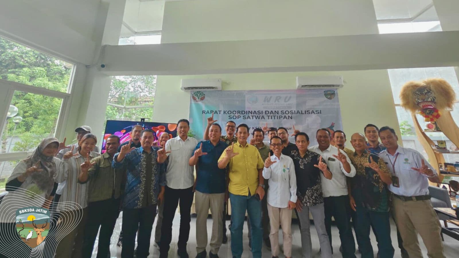 BBKSDA Jawa Timur Sosialisasikan SOP Pengelolaan Satwa Hasil Penyelamatan