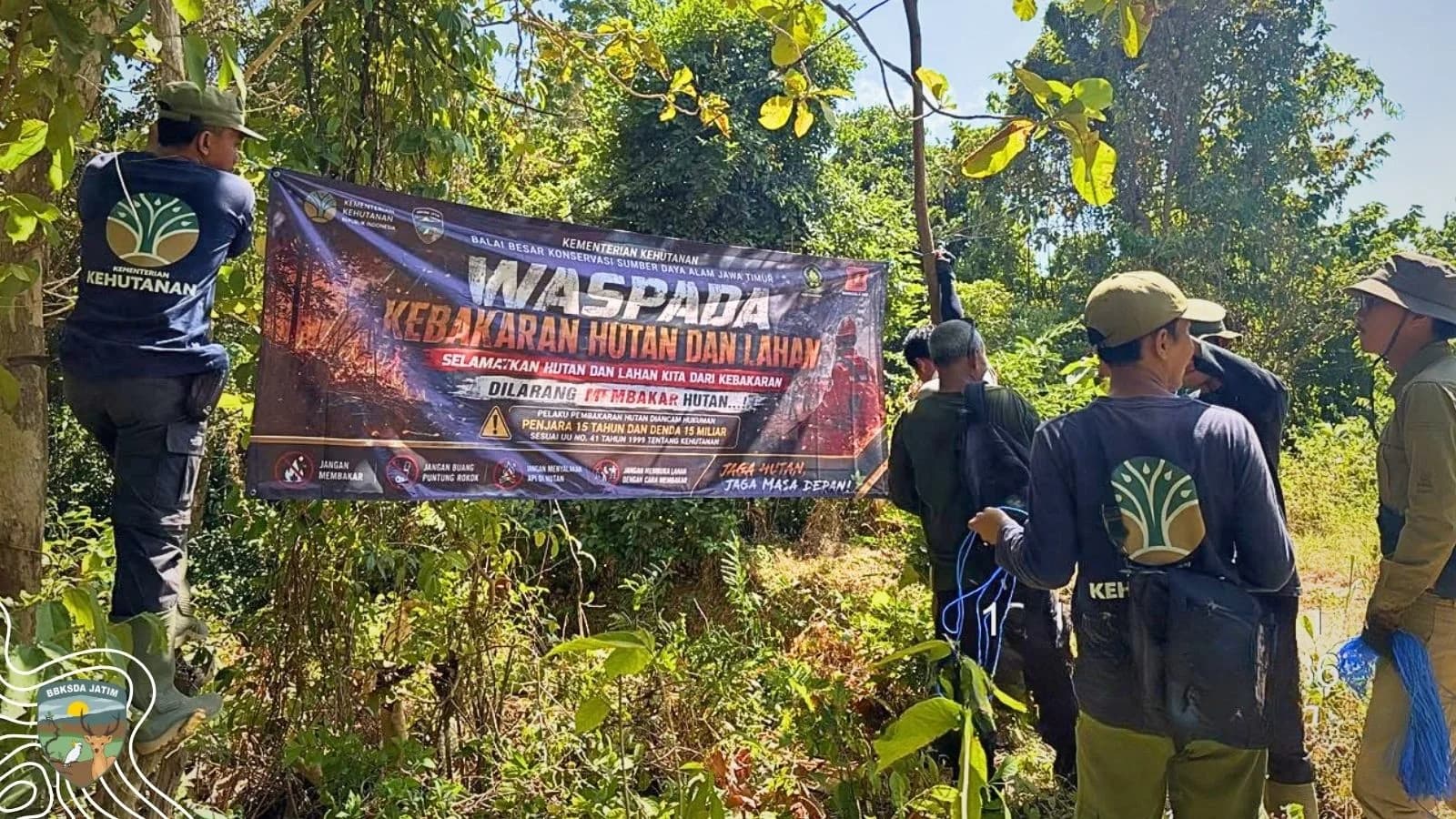 Sebelum Asap Membumbung, BBKSDA Jawa Timur Perkuat Benteng Pencegahan Kebakaran Hutan di Bawean